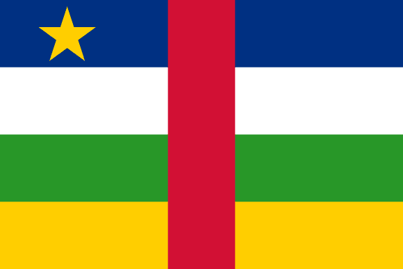 Flag Central African Republic