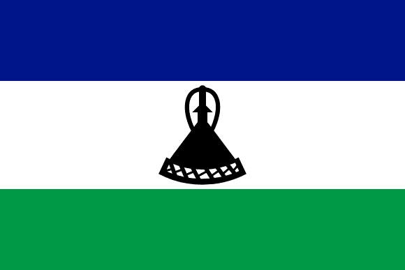 Flag Lesotho