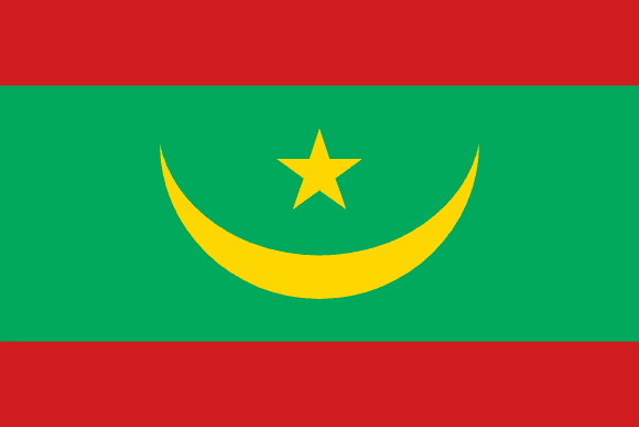 Flag Mauritania